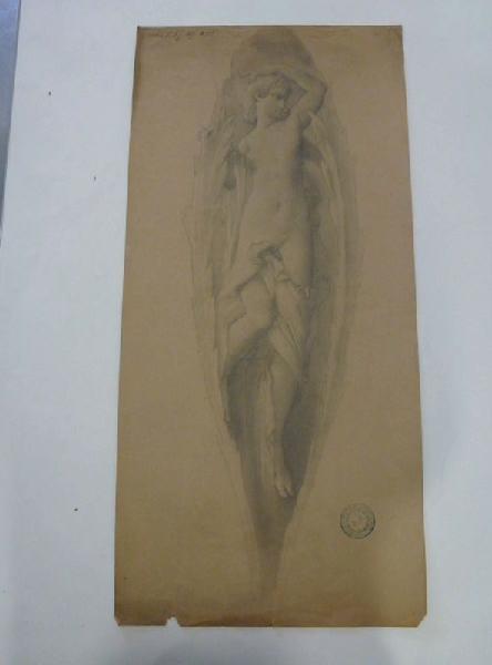 Elément décoratif [Vase de Nîmes], Alfred Thompson Gobert, 1875