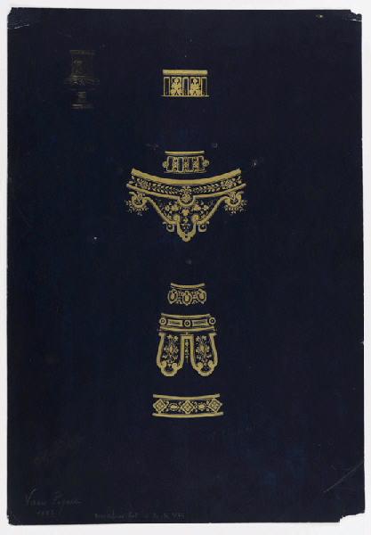 Eléments décoratifs [Vase Pigalle], Horace Désiré Bieuville, 1883