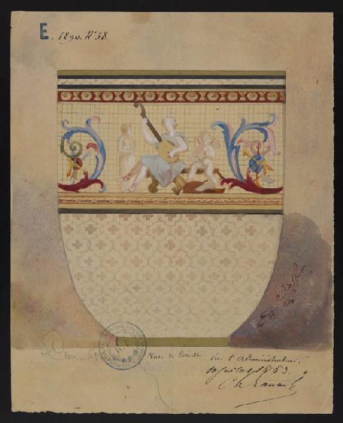 Vase de Corinthe, Albert Ernest Carrier-Belleuse, 1883
