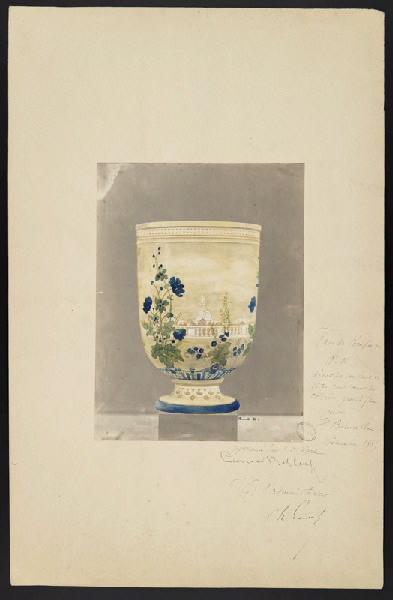 Vase, Horace Désiré Bieuville, 1885
