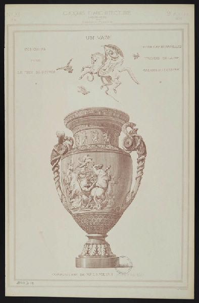 Vase [Prix de Sèvres], Charles Lameire, 1875