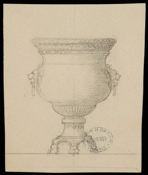 Vase, Manufacture de Sèvres, 2e moitié 19e siècle