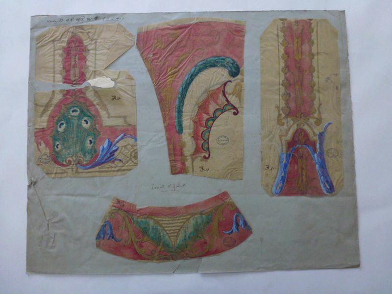 Eléments décoratifs, Émile Renard, 1858