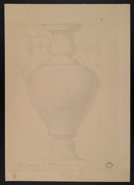 Vase pyriforme, Jean-Gabriel Peyre, 1846