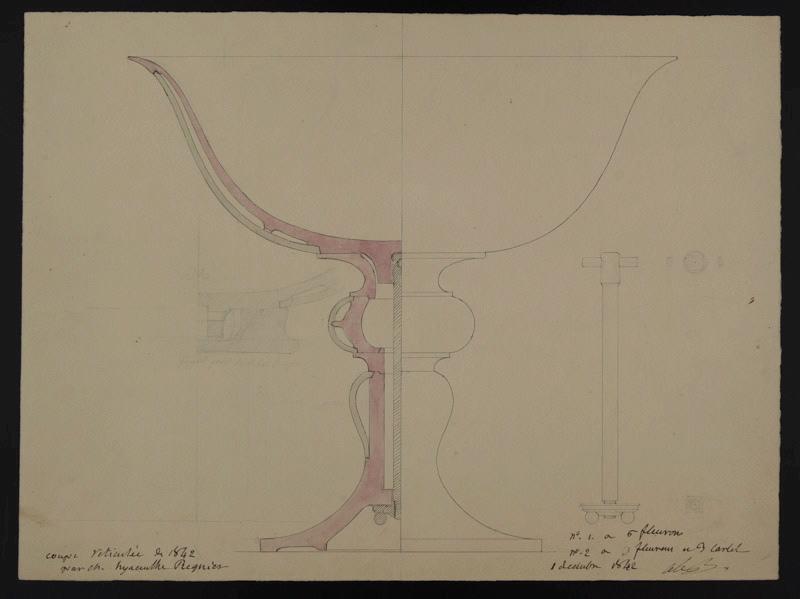 Coupe réticulée, Regnier, 1842