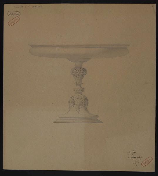 Coupe, Jean-Gabriel Peyre, 1847