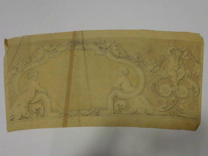 Eléments décoratifs [Coupe de Pise], Regnier, 1858