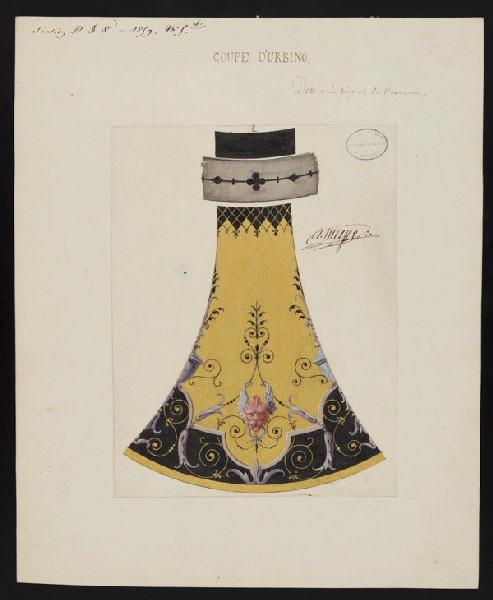 Elément décoratif [Coupe d'Urbino], Meyer, 1858