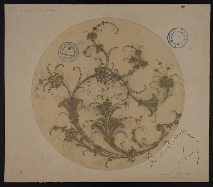 Elément décoratif [Coupe d'Urbino], Albert Ernest Carrier-Belleuse, 1880