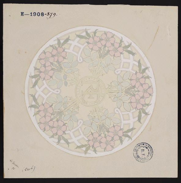 Assiette, Adolphe Giraldon, 1896