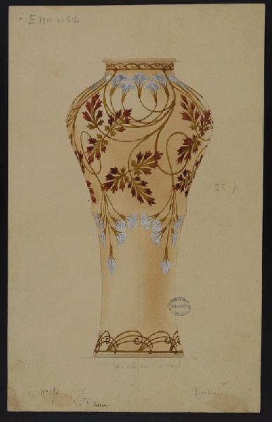 Vase d'Aiseray, Henri Barberis, 1898