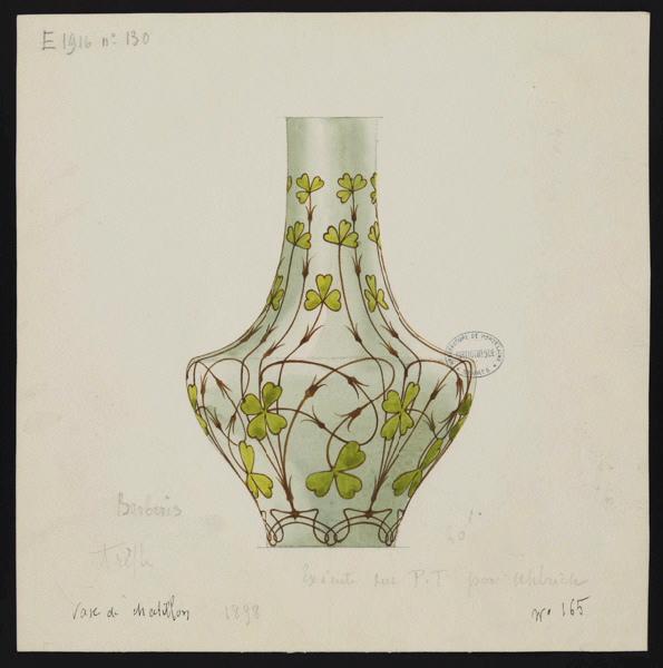 Vase de Chatillon, Henri Barberis, 1898