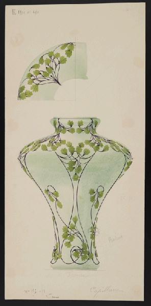 Vase Tamise, Henri Barberis, 1898