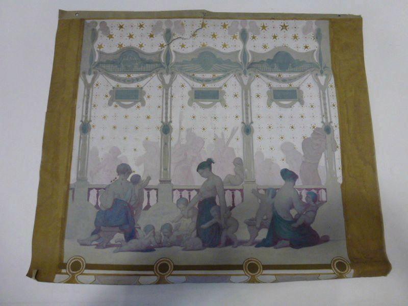Eléments décoratifs [Vase de Vierzon], Eugène Froment, 4e quart 19e siècle