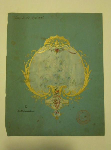 Eléments décoratifs [Vase], Émile Renard, 4e quart 19e siècle