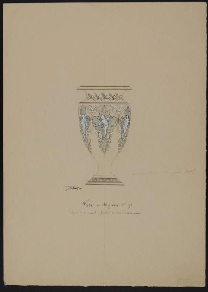 Vase de Mycènes, Fournier, 4e quart 19e siècle
