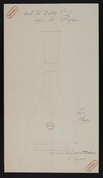 Vase de Delhy, Jean-Gabriel Peyre, 1860