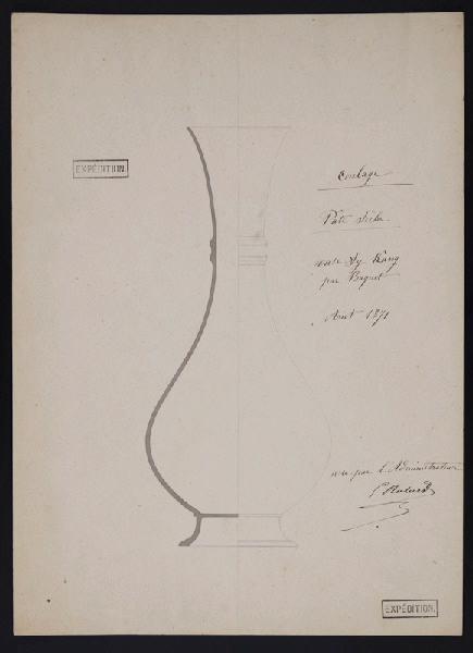 Vase Sy-Kang, Pierre Joseph Baquet, 1871