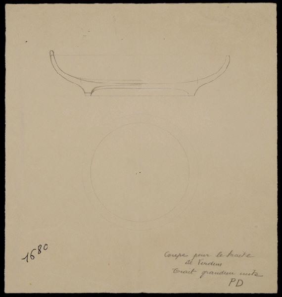 Coupe pour le traité de Verdun, Manufacture de Sèvres