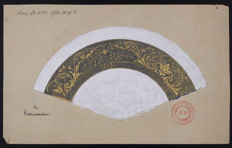 Elément décoratif [Frise], Manufacture de Sèvres, 2e moitié 19e siècle