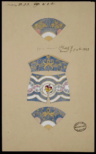 Eléments décoratifs [Cabaret], Émile Renard, 1853