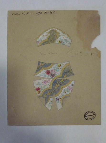 Eléments décoratifs [Cabaret], Émile Renard, 1853