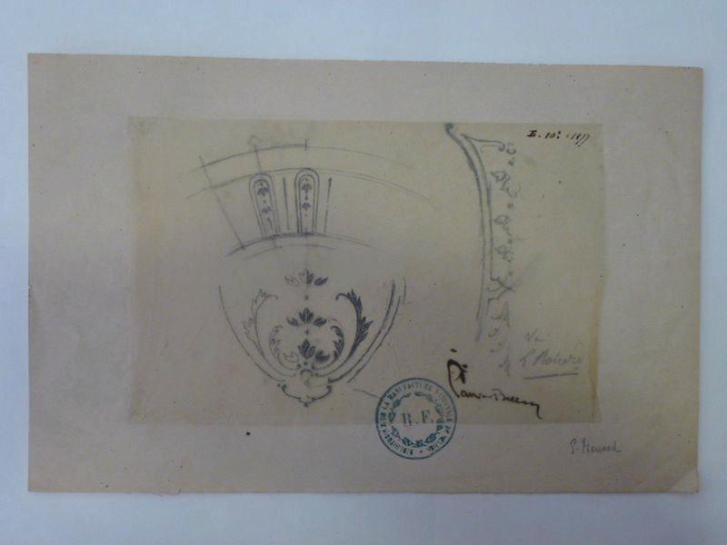 Elément décoratif [Pièce de service], Émile Renard, 4e quart 19e siècle
