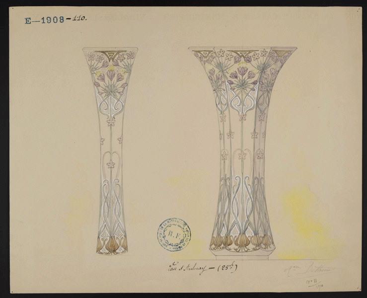 Vase, Eugénie Bethmont, 1900