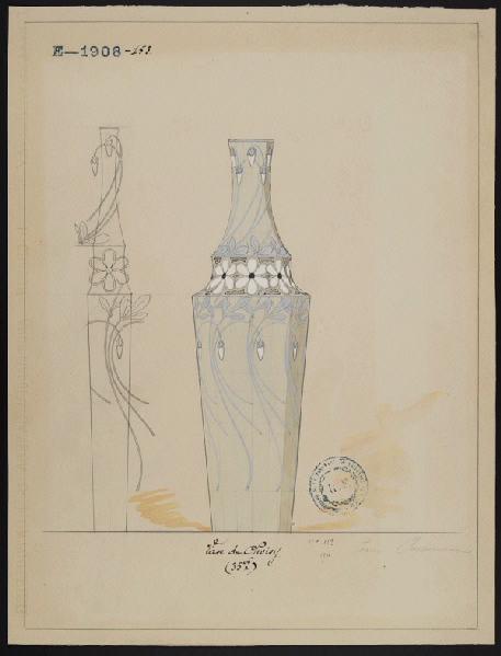 Vase de Choisy, Jeanne Leroux, 1900