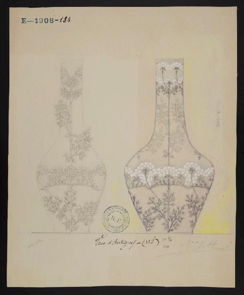 Vase d'Antigny, Eugénie Bethmont, 1900
