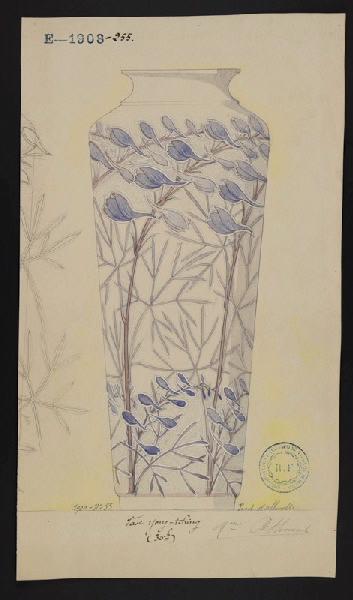 Vase de Yong-Tching, Eugénie Bethmont, 1900