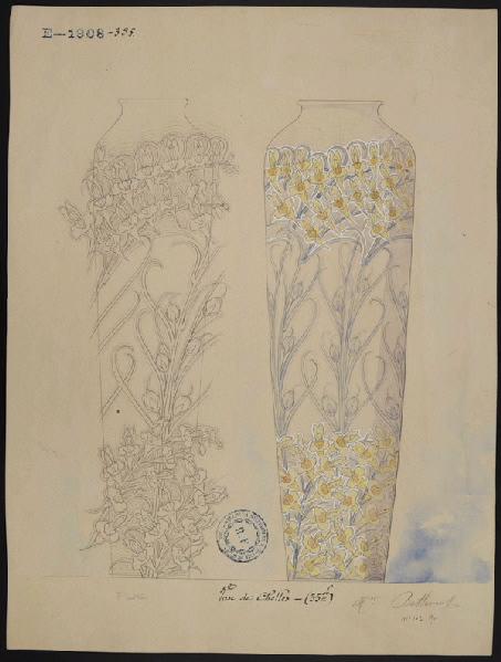 Vase, Eugénie Bethmont, 1900