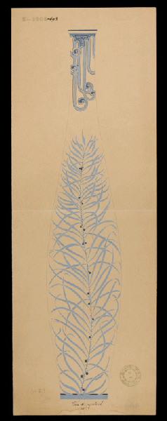 Vase de Montchanin, Jeanne Leroux, 1900