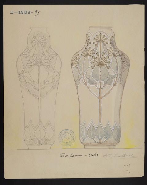 Vase, Eugénie Bethmont, 1900