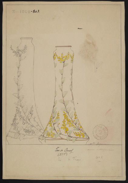 Vase de Bussy, Jeanne Leroux, 1900