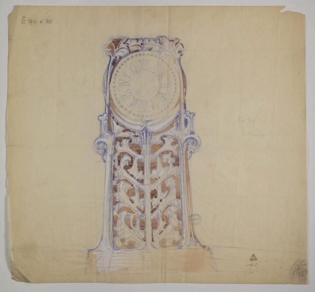 Pendule, Henri Barberis, 1907