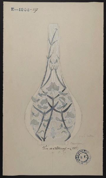 Vase de Châtenay, Louis Carriere, 1901