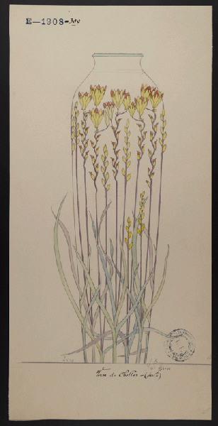 Vase de Chelles, Jeanne Leroux, 1901