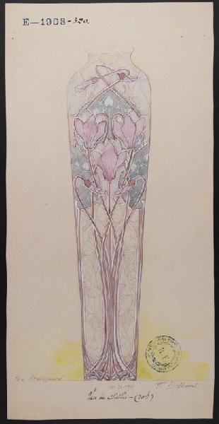 Vase de Chelles, Eugénie Bethmont, 1901
