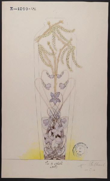Vase de Chelles, Eugénie Bethmont, 1901