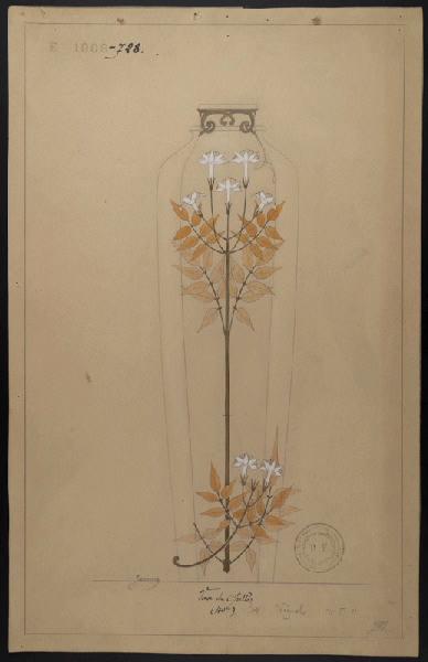 Vase de Chelles, Jeanne Leroux, 1901