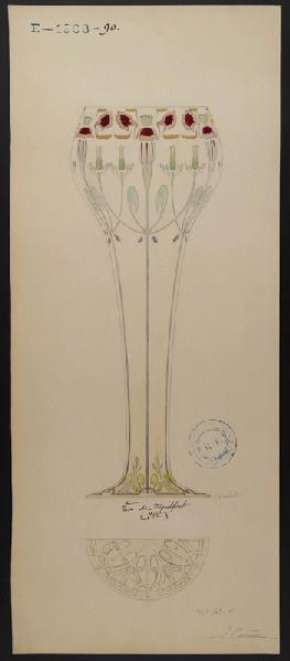 Vase de Monfort, Louis Carriere, 1901