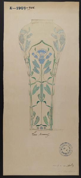 Vase d'Aiseray, Louis Carriere, 1901