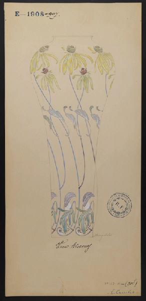 Vase d'Aiseray, Louis Carriere, 1901