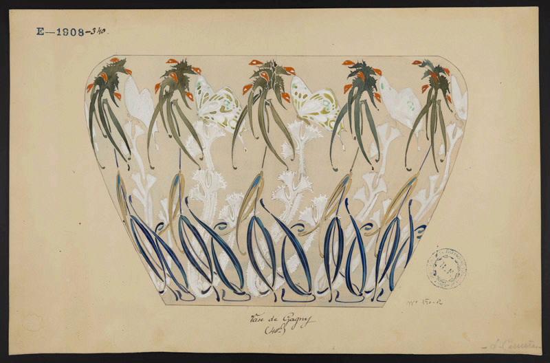 Vase de Gagny, Louis Carriere, 1902