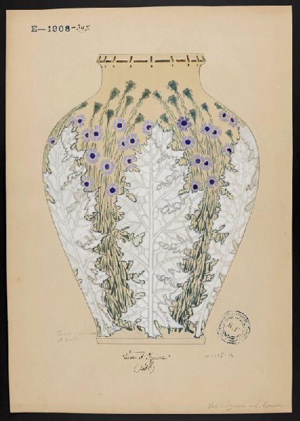 Vase d'Izeure, Louis Carriere, 1902