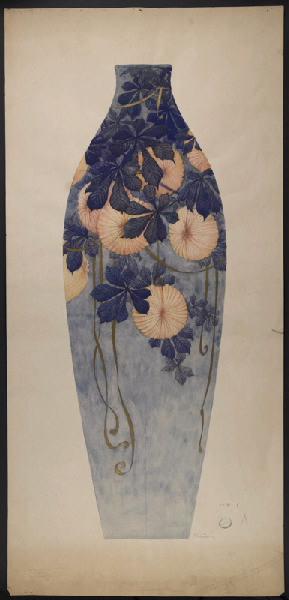 Vase de Presles, Horace Désiré Bieuville, 1er quart 20e siècle