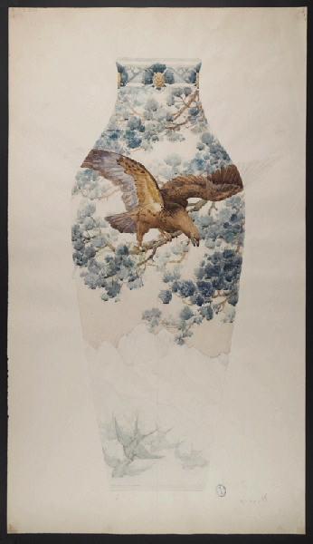 Vase de Blois, Horace Désiré Bieuville, 1er quart 20e siècle