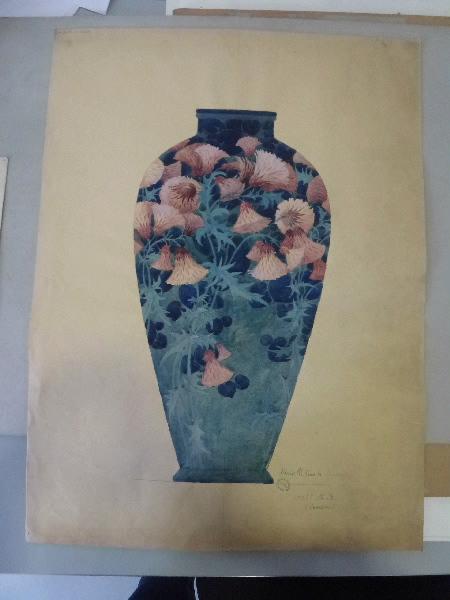 Vase de Bourges, Horace Désiré Bieuville, 1er quart 20e siècle
