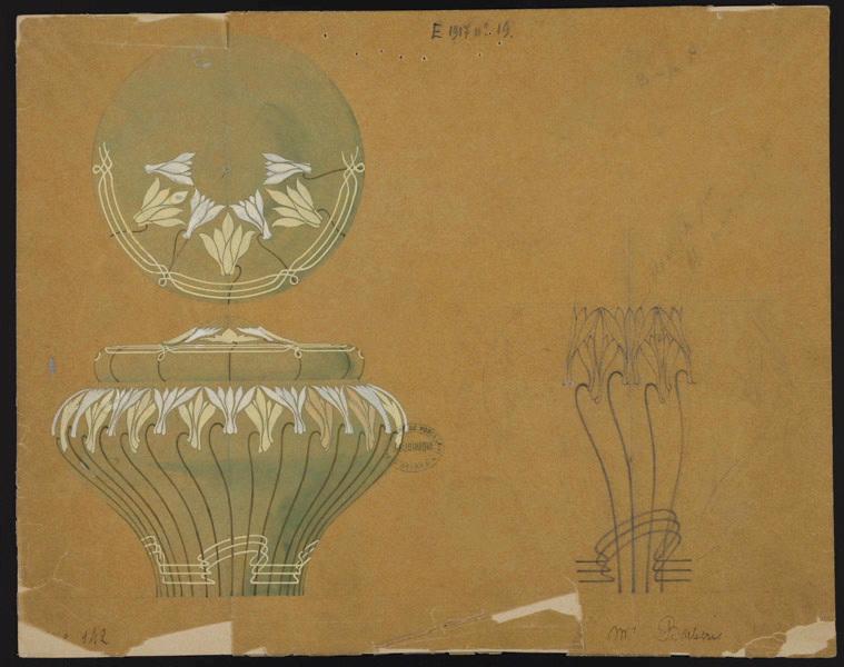 Boîte à poudre A, Henri Barberis, 1ère moitié 20e siècle